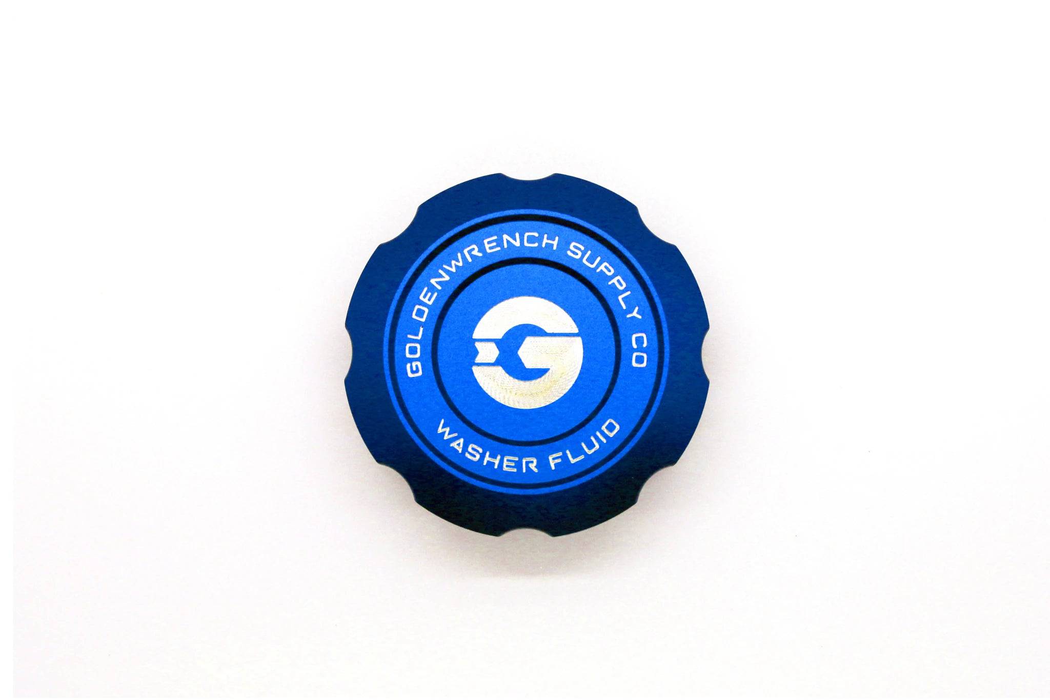 BMW F Series Billet Washer Fluid Cap by Goldenwrench - AUTOID® - Vehicle Dress Up Caps & Covers - Goldenwrench Supply