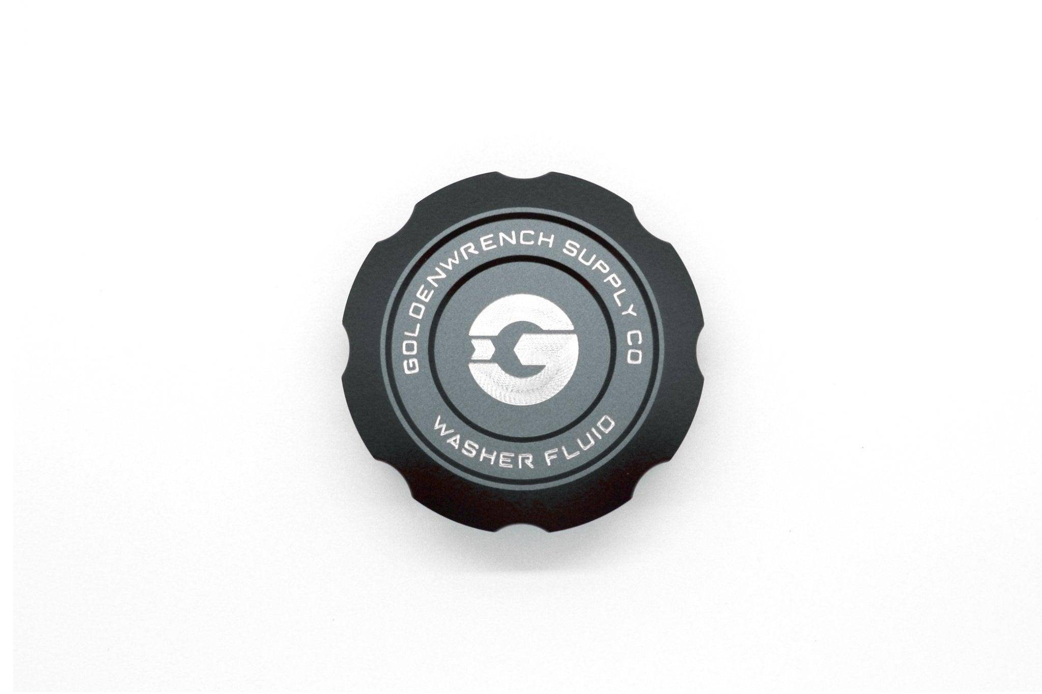 BMW F Series Billet Washer Fluid Cap by Goldenwrench - AUTOID® - Vehicle Dress Up Caps & Covers - Goldenwrench Supply