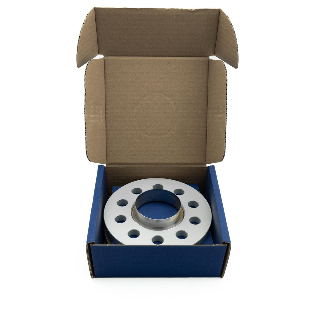 BMW F Series Bimecc 5x120 Silver Wheel Spacers Set with Bolts (2012-2021) - AUTOID® - Wheel Spacers - Bimecc