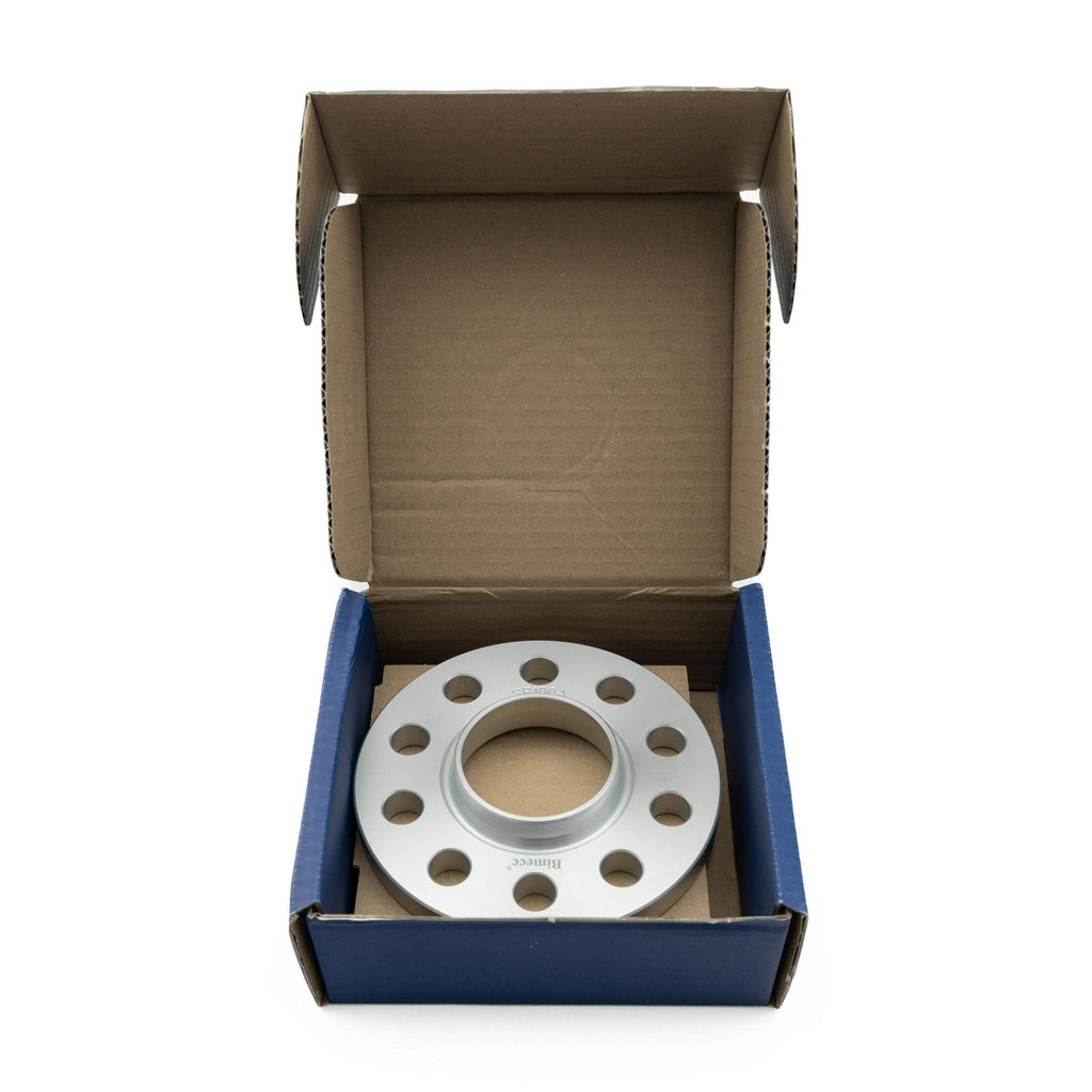BMW F Series Bimecc 5x120 Silver Wheel Spacers Set with Bolts (2012-2021) - AUTOID® - Wheel Spacers - Bimecc