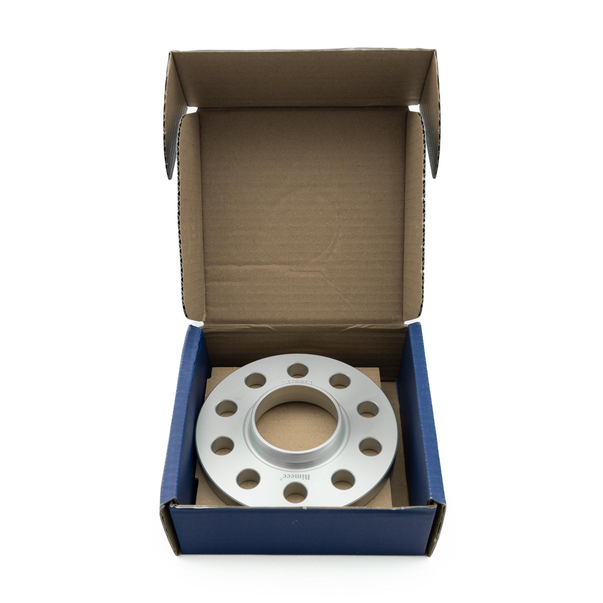 BMW F Series Bimecc 5x120 Silver Wheel Spacers Set with Bolts (2012-2021) - AUTOID® - Wheel Spacers - Bimecc
