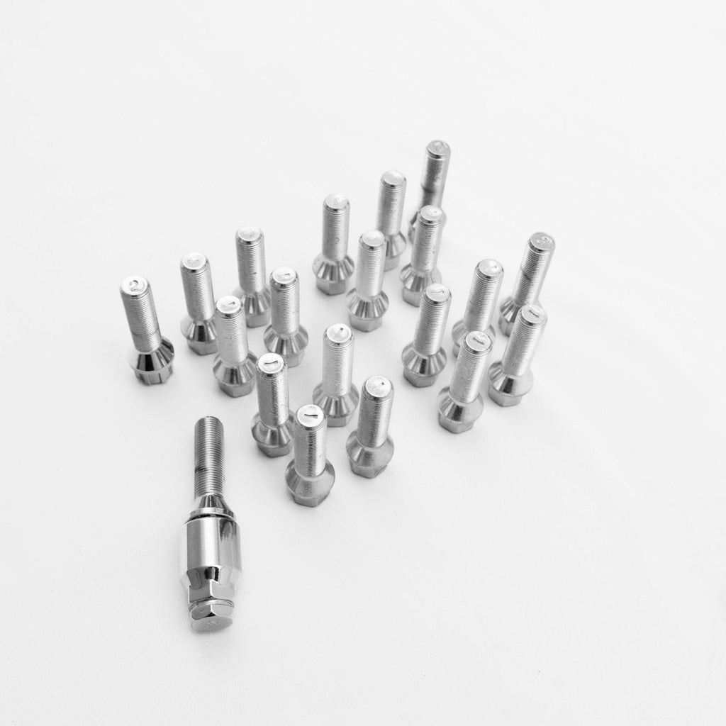 BMW F Series Bimecc 5x120 Silver Wheel Spacers Set with Bolts (2012-2021) - AUTOID® - Wheel Spacers - Bimecc