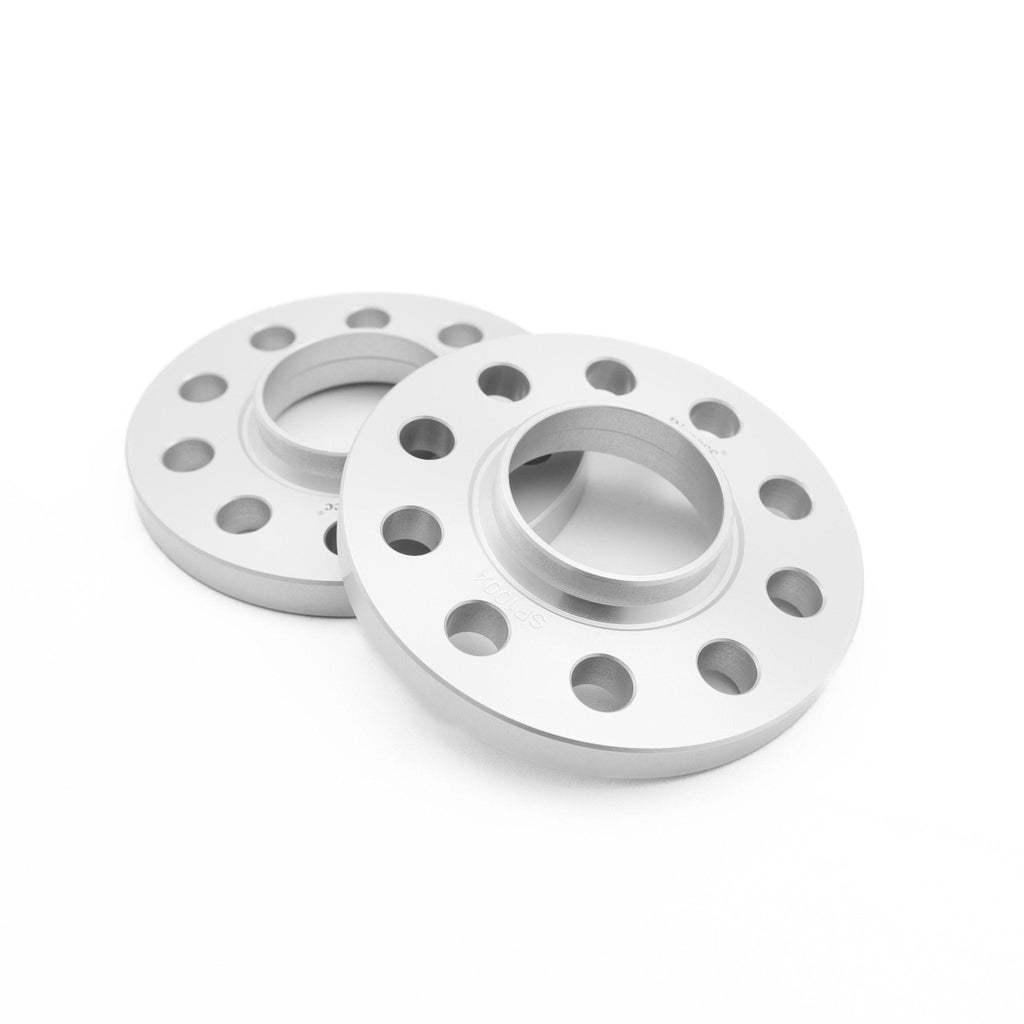 BMW F Series Bimecc 5x120 Silver Wheel Spacers Set with Bolts (2012-2021) - AUTOID® - Wheel Spacers - Bimecc