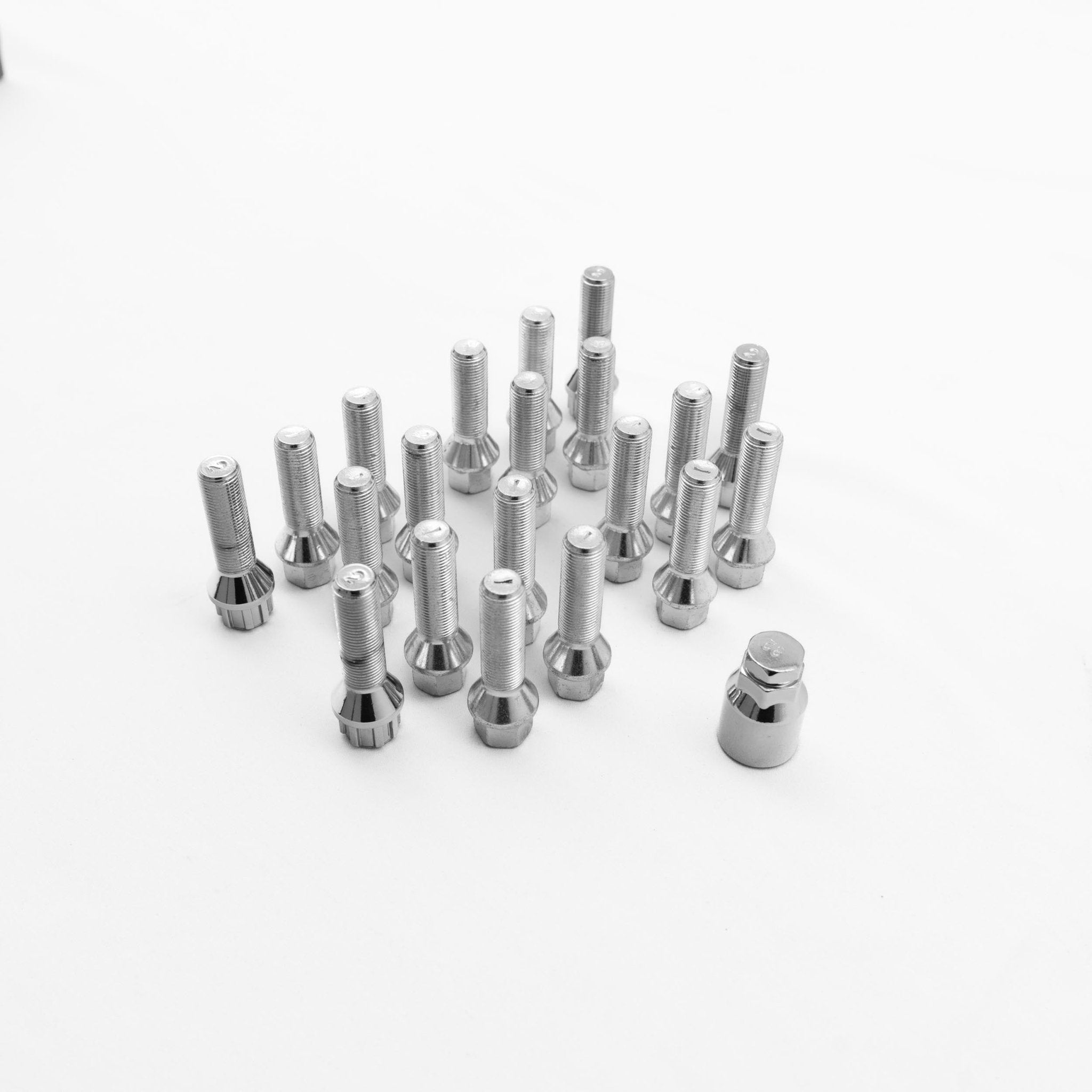 BMW F Series Bimecc 5x120 Silver Wheel Spacers Set with Bolts (2012-2021) - AUTOID® - Wheel Spacers - Bimecc