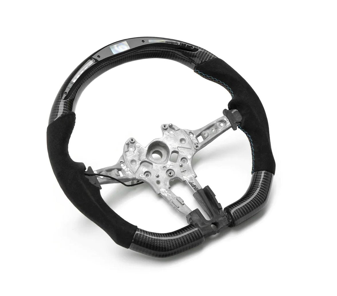 BMW F Series Carbon Fibre LED Steering Wheel by OHC (2011 - 2021) - AUTOID - Steering Wheels - OHC