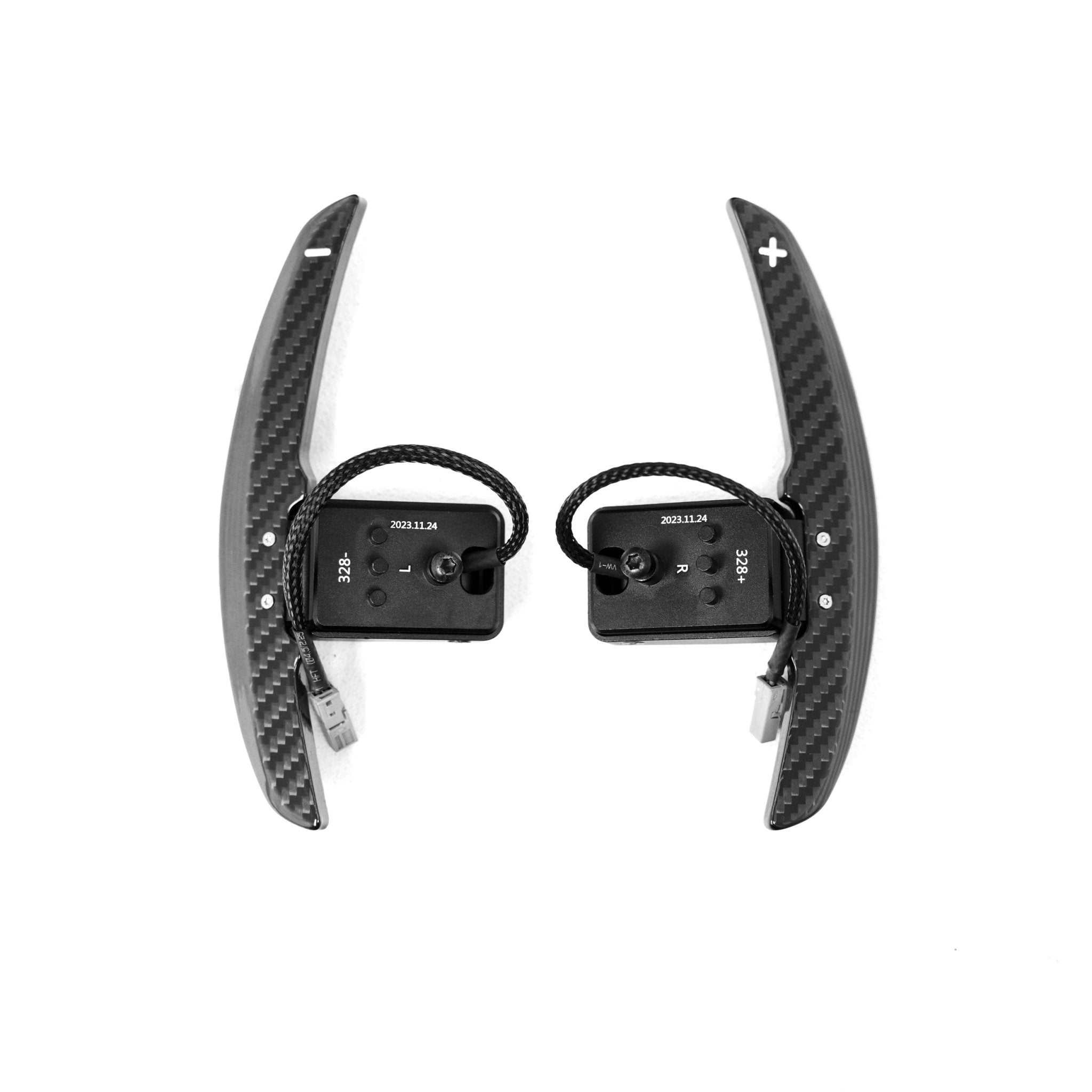 BMW F Series & G Series Magnetic Gloss & Matte Pre - Preg Carbon Fibre Paddle Shifters Set - AUTOID - Paddle Shifters - TXCP