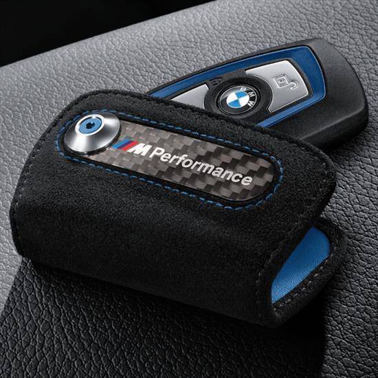 BMW F Series Genuine M Performance Alcantara Key Case 2.0 (2012-2021) - AUTOID® - Key Covers - BMW M Performance