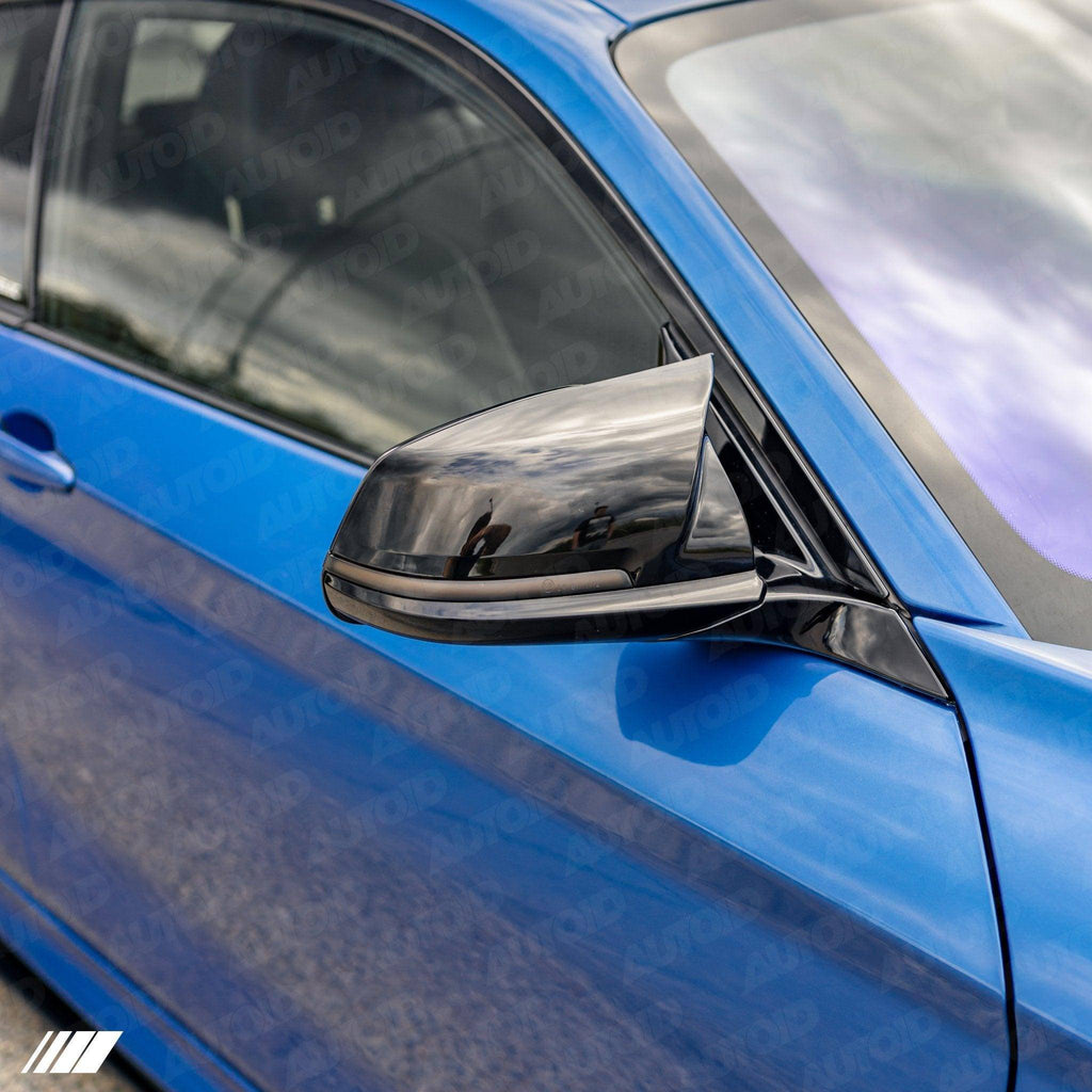 BMW F Series Gloss Black M Style Wing Mirror Covers by FORM (2012-2019) - AUTOID® - Mirror Covers - FORM Industries