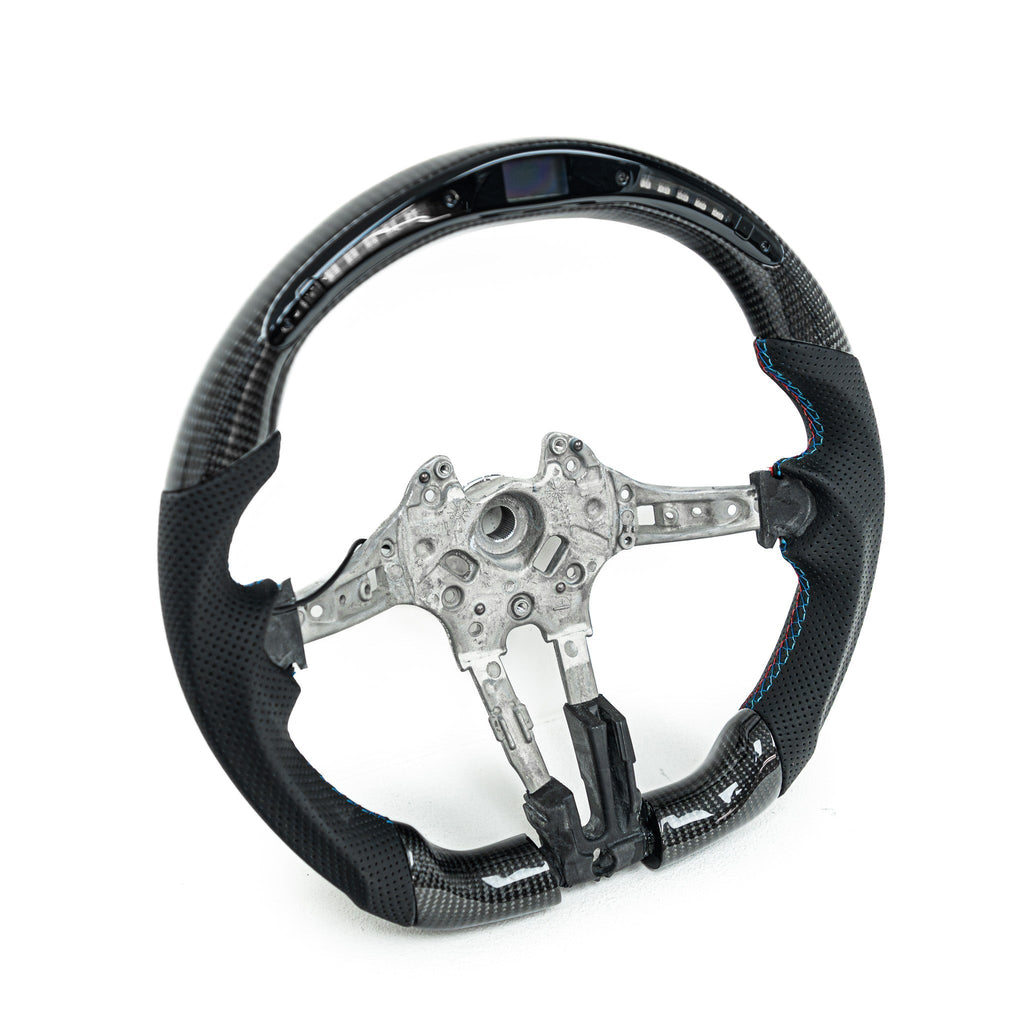 BMW F Series LED Race Display Custom Steering Wheel by OHC (2011-2021) - AUTOID® - Steering Wheels - OHC