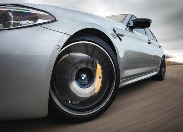 BMW F Series M Performance 5x120 65mm Floating Wheel Centre Cap Set (2011-2021) - AUTOID® - Centre Caps - BMW M Performance