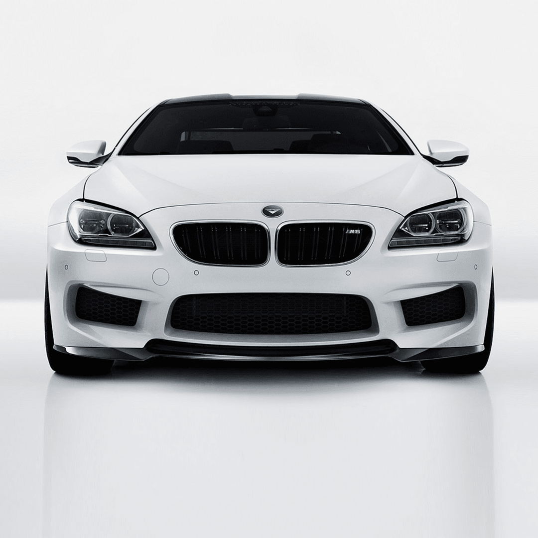 BMW F12 M6 V-Style Aero Front Spoiler - AUTOID® - Front Lips & Splitters - Vorsteiner
