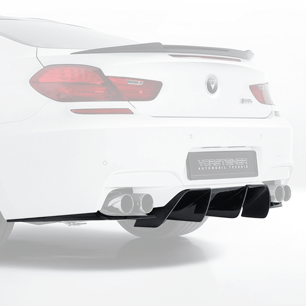BMW F12 M6 V-Style Aero Rear Diffuser by Vorsteiner - AUTOID® - Rear Diffusers - Vorsteiner