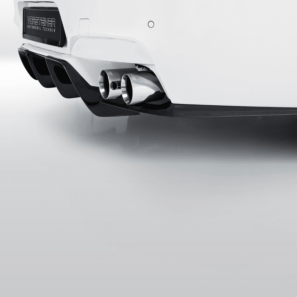 BMW F12 M6 V-Style Aero Rear Diffuser by Vorsteiner - AUTOID® - Rear Diffusers - Vorsteiner