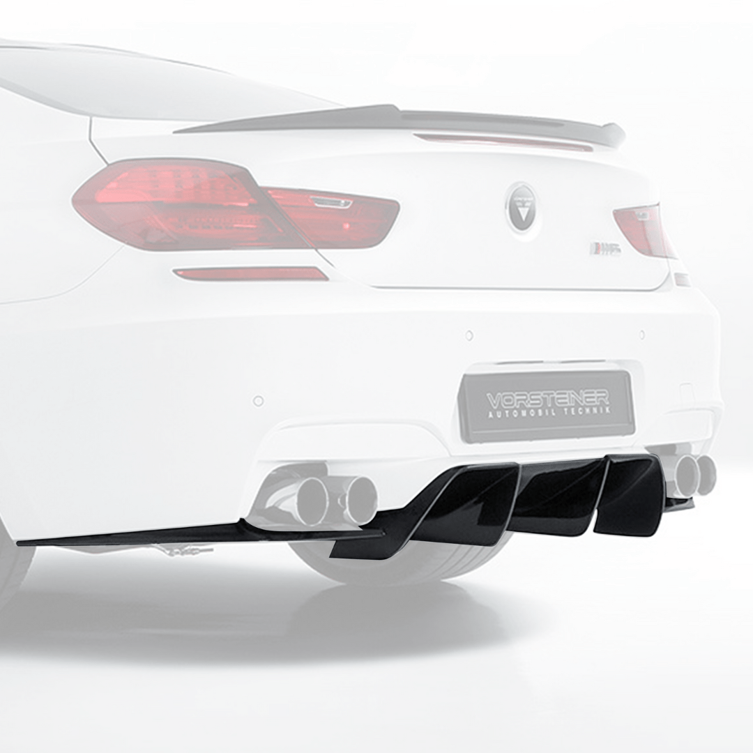 BMW F12 M6 V - Style Aero Rear Diffuser by Vorsteiner - AUTOID - Rear Diffusers - Vorsteiner