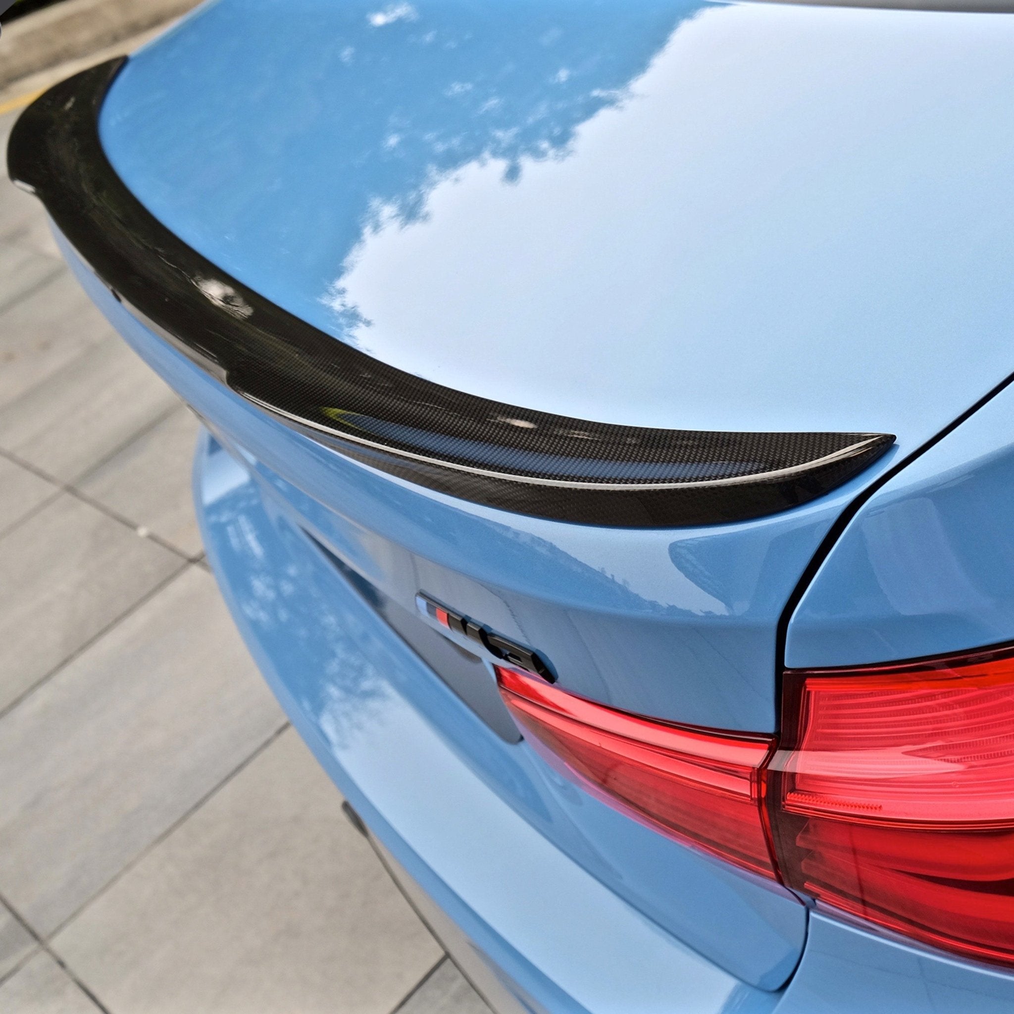 BMW F80 M3 EVO Aero Decklid Spoiler Carbon Fiber by Vorsteiner - AUTOID® - Rear Spoilers - Vorsteiner