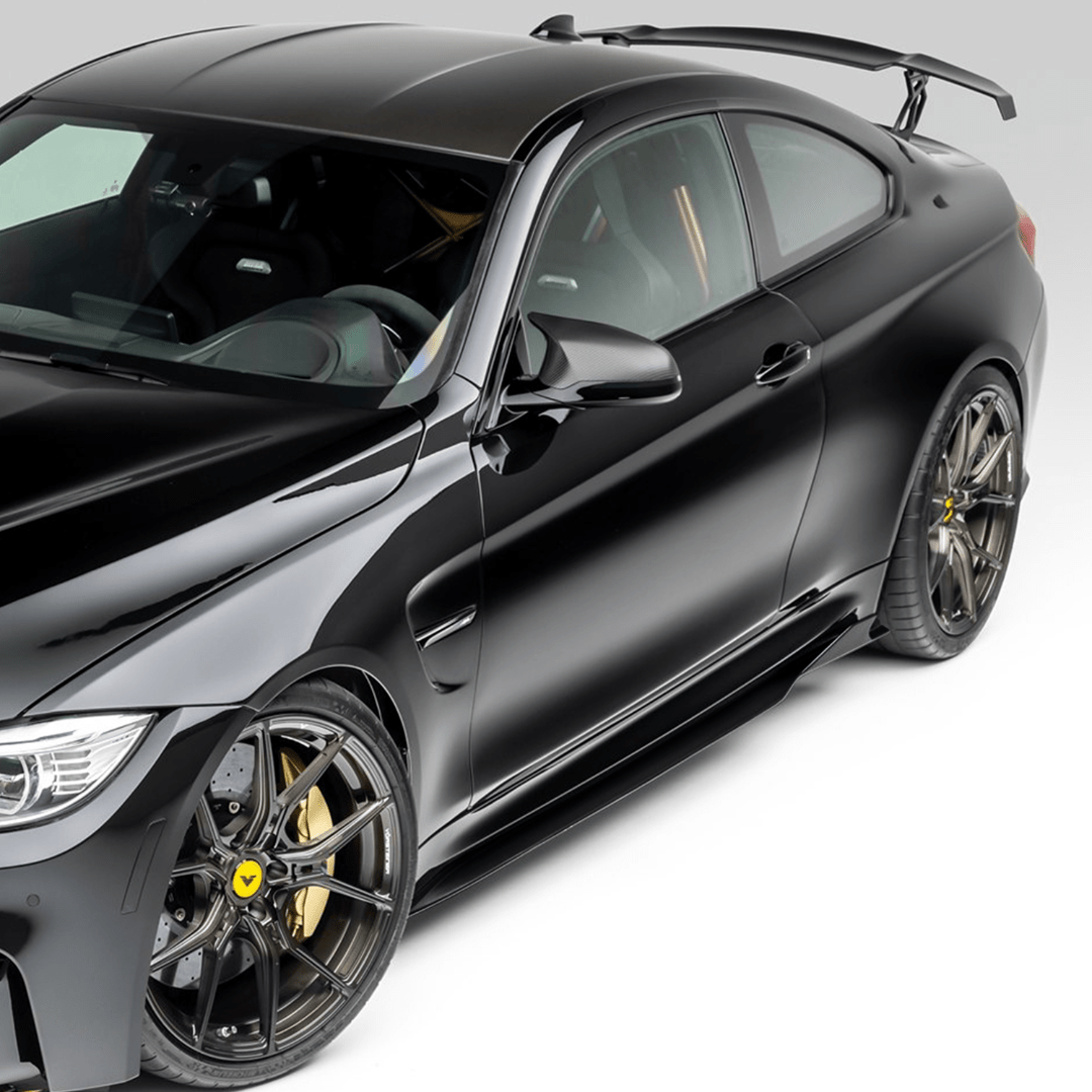 BMW F80 M3 | F82/F83 M4 GTS - V Carbon Fiber Side Blades by Vorsteiner - AUTOID - Side Skirts & Winglets - Vorsteiner