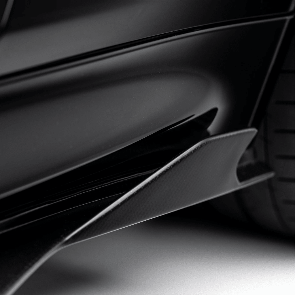BMW F80 M3 | F82/F83 M4 GTS-V Carbon Fiber Side Blades by Vorsteiner - AUTOID® - Side Skirts & Winglets - Vorsteiner