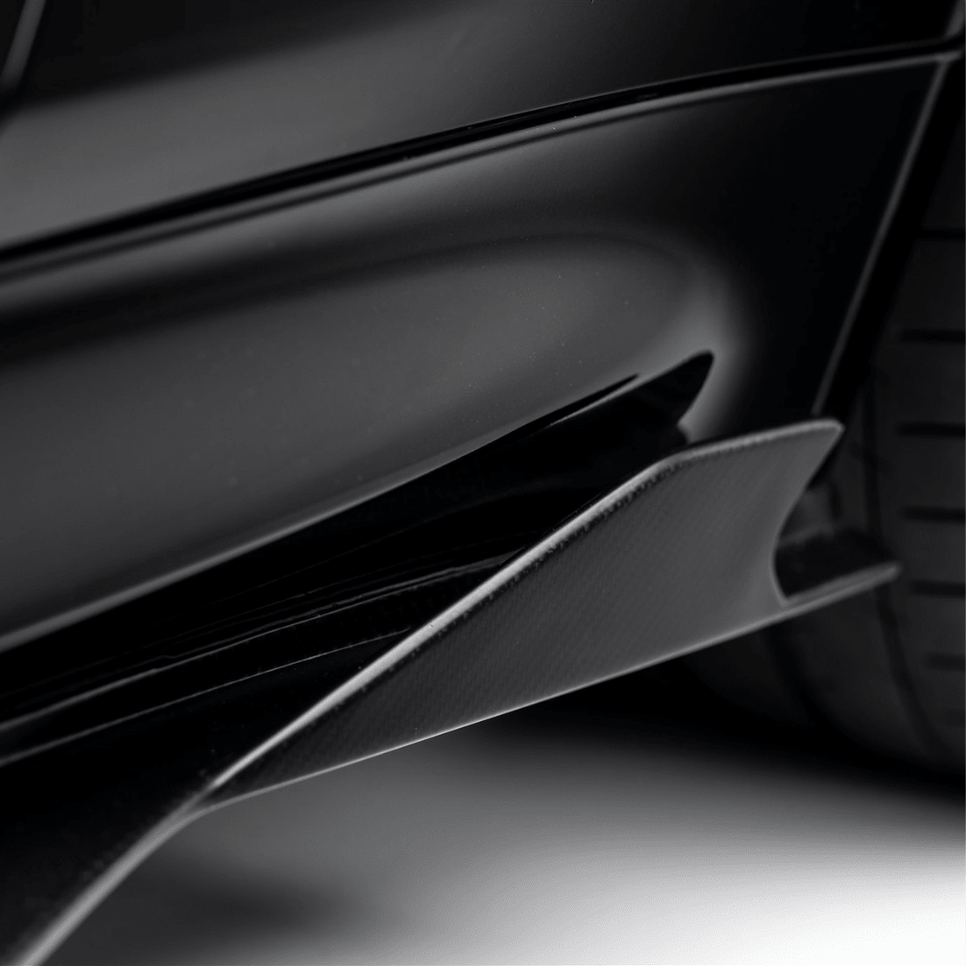 BMW F80 M3 | F82/F83 M4 GTS-V Carbon Fiber Side Blades by Vorsteiner - AUTOID® - Side Skirts & Winglets - Vorsteiner