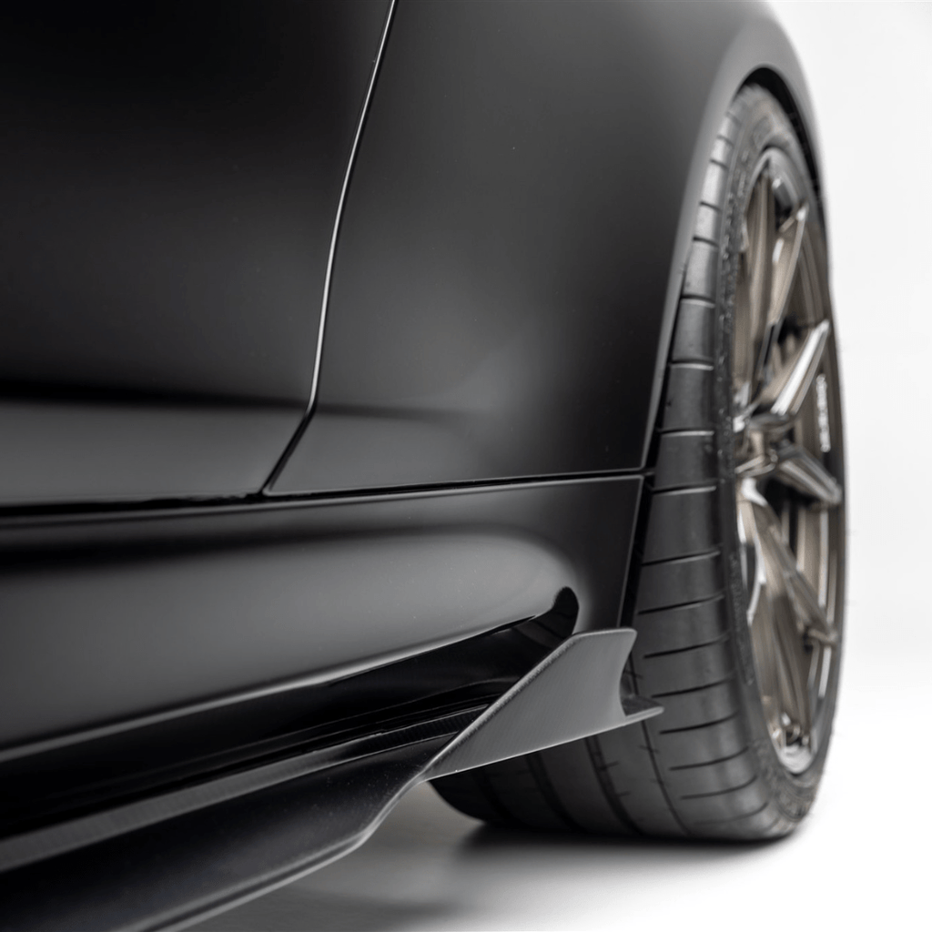 BMW F80 M3 | F82/F83 M4 GTS - V Carbon Fiber Side Blades by Vorsteiner - AUTOID - Side Skirts & Winglets - Vorsteiner