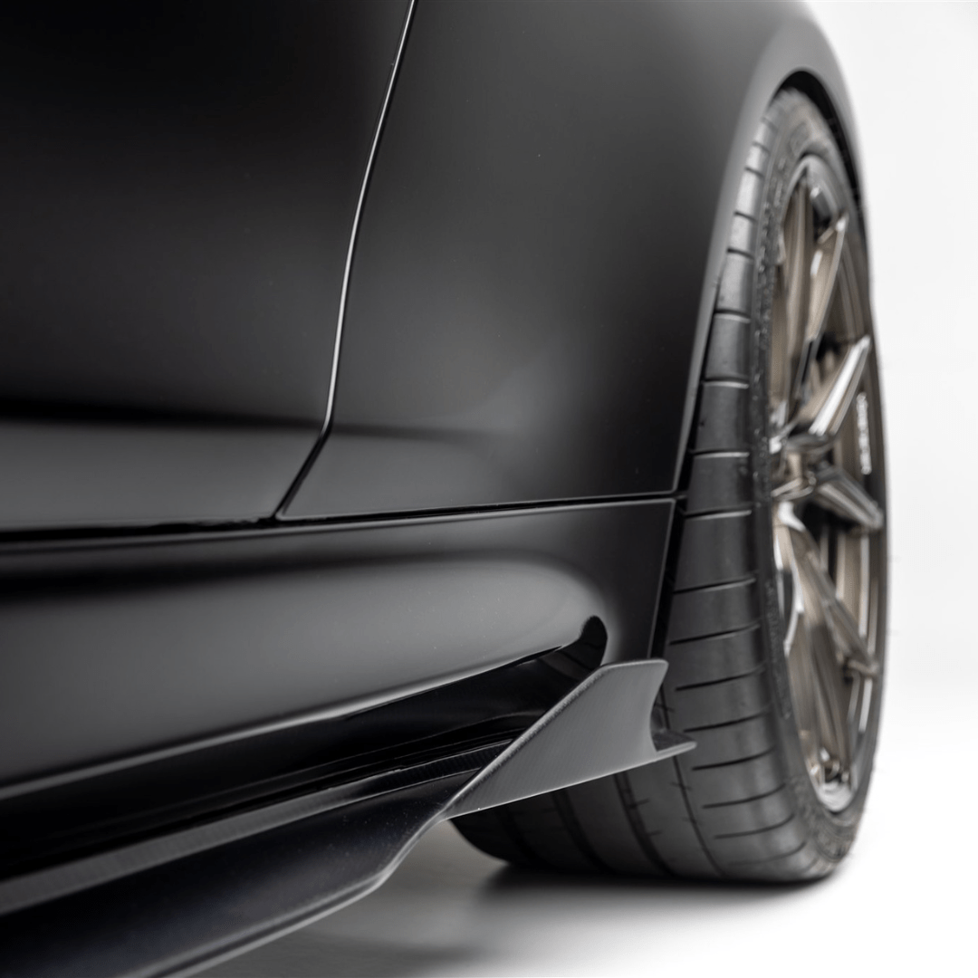 BMW F80 M3 | F82/F83 M4 GTS - V Carbon Fiber Side Blades by Vorsteiner - AUTOID - Side Skirts & Winglets - Vorsteiner
