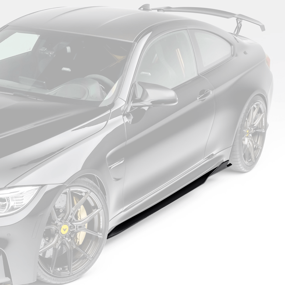 BMW F80 M3 | F82/F83 M4 GTS - V Carbon Fiber Side Blades by Vorsteiner - AUTOID - Side Skirts & Winglets - Vorsteiner
