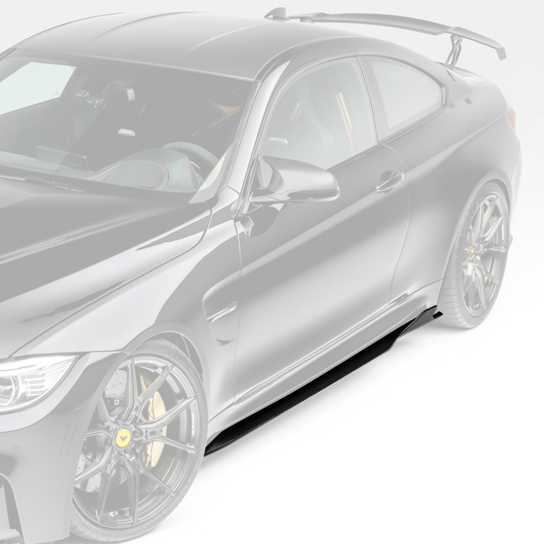 BMW F80 M3 | F82/F83 M4 GTS - V Carbon Fiber Side Blades by Vorsteiner - AUTOID - Side Skirts & Winglets - Vorsteiner