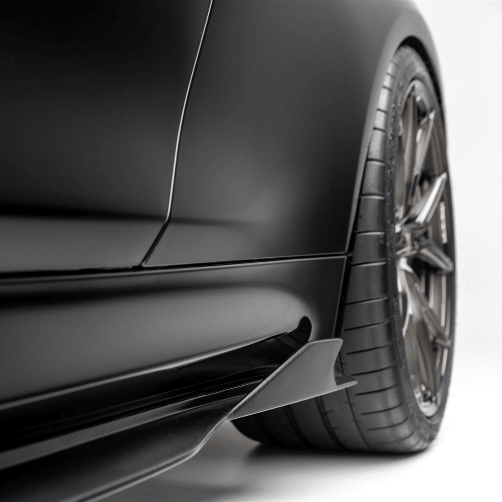 BMW F80 M3 | F82/F83 M4 GTS-V Carbon Fiber Side Blades by Vorsteiner - AUTOID® - Side Skirts & Winglets - Vorsteiner