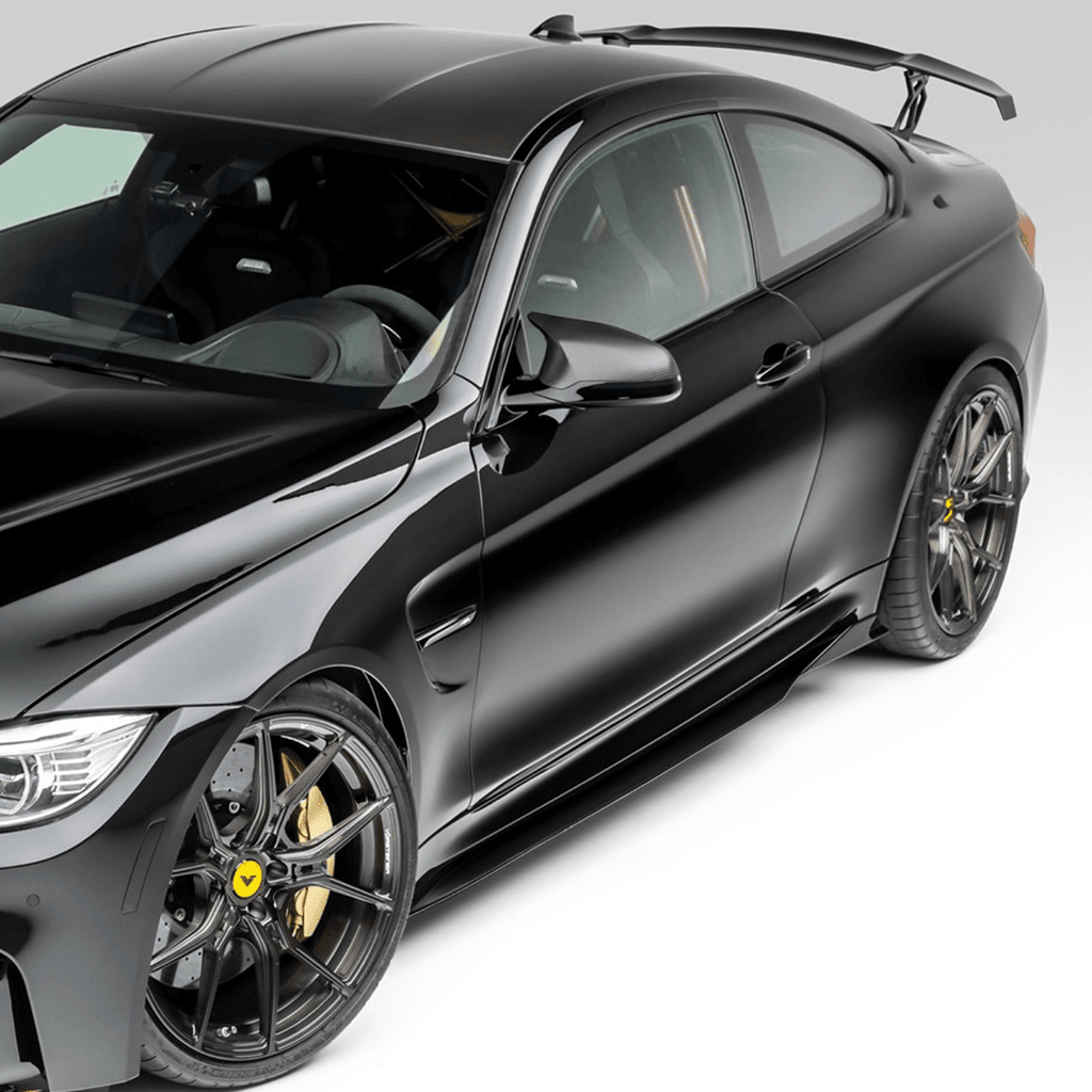 BMW F80 M3 | F82/F83 M4 GTS-V Carbon Fiber Side Blades by Vorsteiner - AUTOID® - Side Skirts & Winglets - Vorsteiner