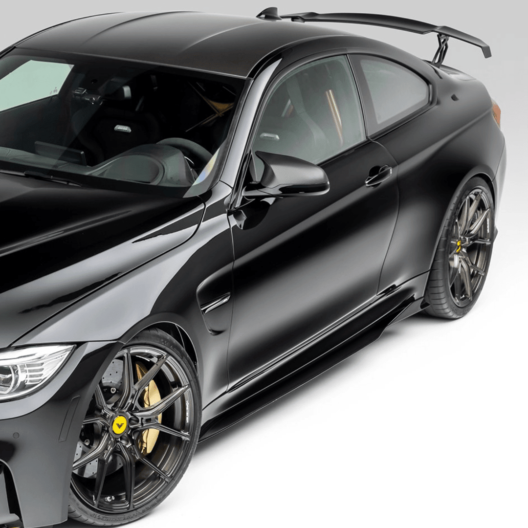 BMW F80 M3 | F82/F83 M4 GTS-V Carbon Fiber Side Blades by Vorsteiner - AUTOID® - Side Skirts & Winglets - Vorsteiner