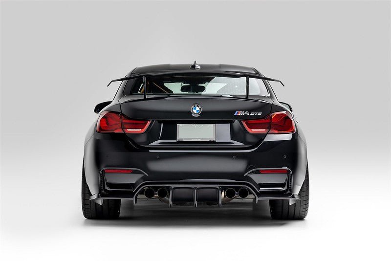 BMW F80 M3 | F82/F83 M4 VRS GTS Matte Black Aero Uprights by Vorsteiner - AUTOID - Rear Wings - Vorsteiner