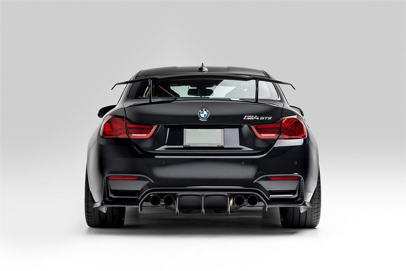 BMW F80 M3 | F82/F83 M4 VRS GTS Matte Black Aero Uprights by Vorsteiner - AUTOID® - Rear Wings - Vorsteiner