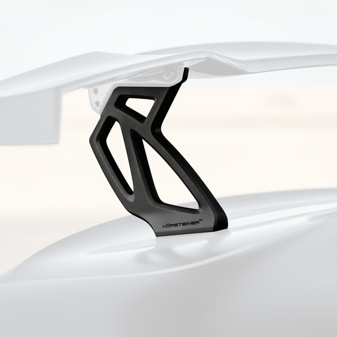 BMW F80 M3 | F82/F83 M4 VRS GTS Matte Black Aero Uprights by Vorsteiner - AUTOID® - Rear Wings - Vorsteiner