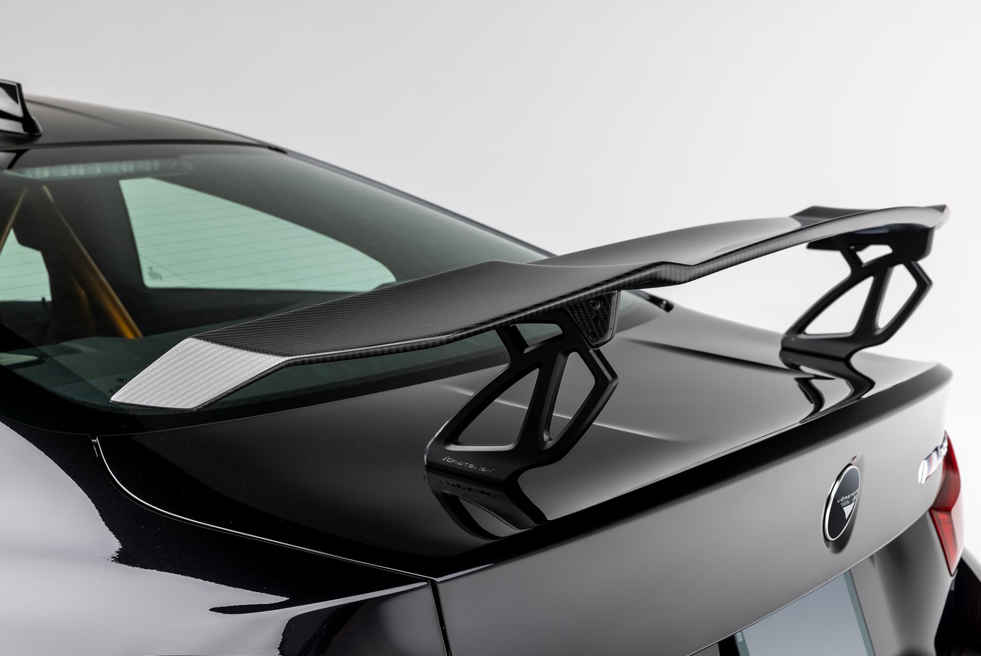 BMW F80 M3 | F82/F83 M4 VRS GTS Matte Black Aero Uprights by Vorsteiner - AUTOID - Rear Wings - Vorsteiner