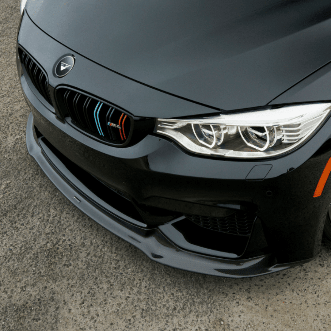 BMW F80/F81 M3 | F82/F83 M4 Carbon Fiber Front Spoiler by Vorsteiner - AUTOID® - Front Lips & Splitters - Vorsteiner