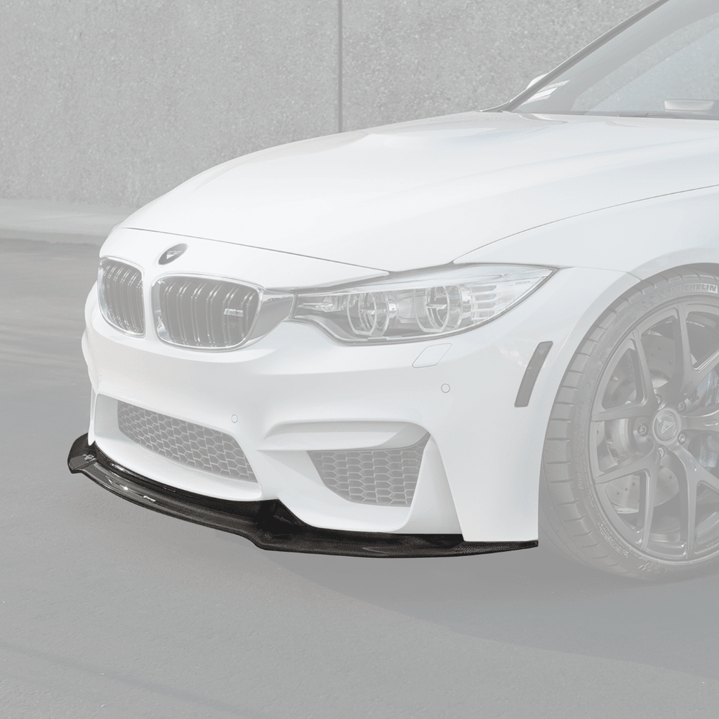 BMW F80/F81 M3 | F82/F83 M4 Carbon Fiber Front Spoiler by Vorsteiner - AUTOID® - Front Lips & Splitters - Vorsteiner