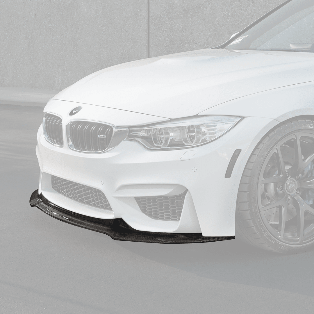 BMW F80/F81 M3 | F82/F83 M4 Carbon Fiber Front Spoiler by Vorsteiner - AUTOID® - Front Lips & Splitters - Vorsteiner