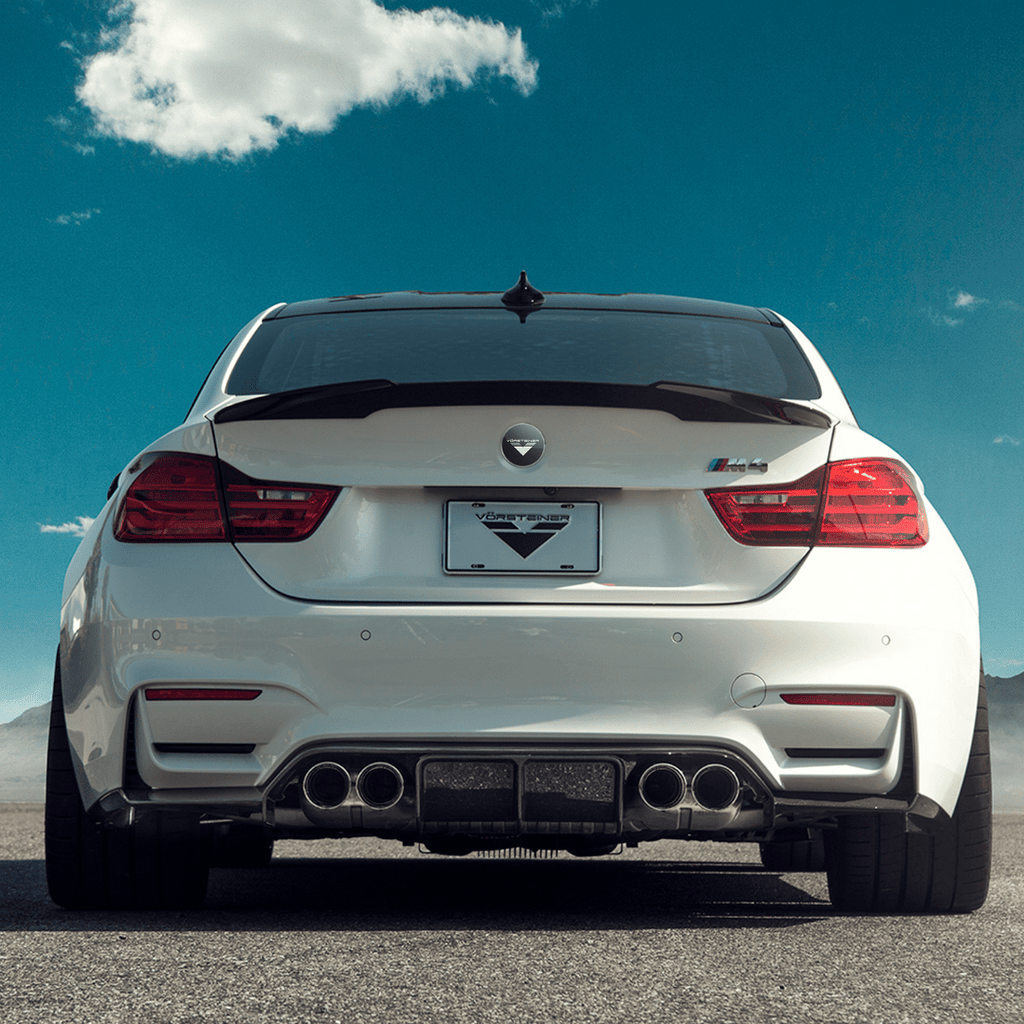 BMW F80/F81 M3 | F82/F83 M4 GTS Carbon Fiber Rear Diffuser by Vorsteiner - AUTOID - Rear Diffusers - Vorsteiner