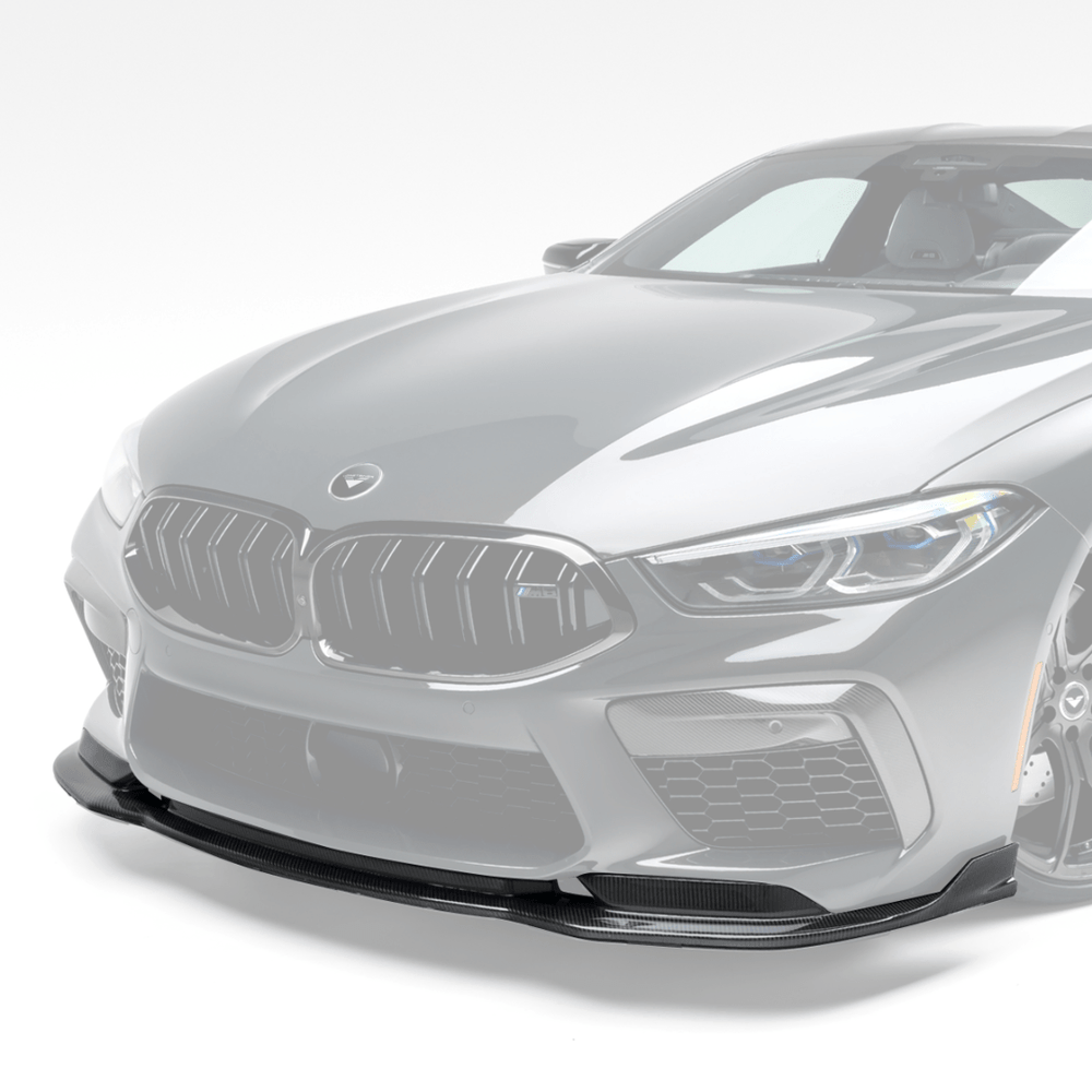 BMW F91/F92/F93 M8 VRS Aero Front Spoiler Carbon Fiber PP 2x2 Glossy - AUTOID - Front Lips & Splitters - Vorsteiner
