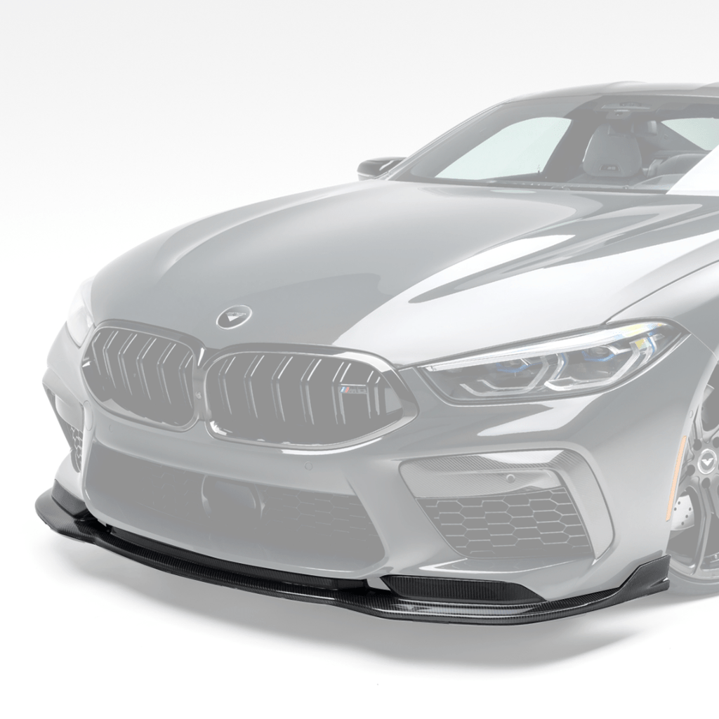 BMW F91/F92/F93 M8 VRS Aero Front Spoiler Carbon Fiber PP 2x2 Glossy - AUTOID - Front Lips & Splitters - Vorsteiner