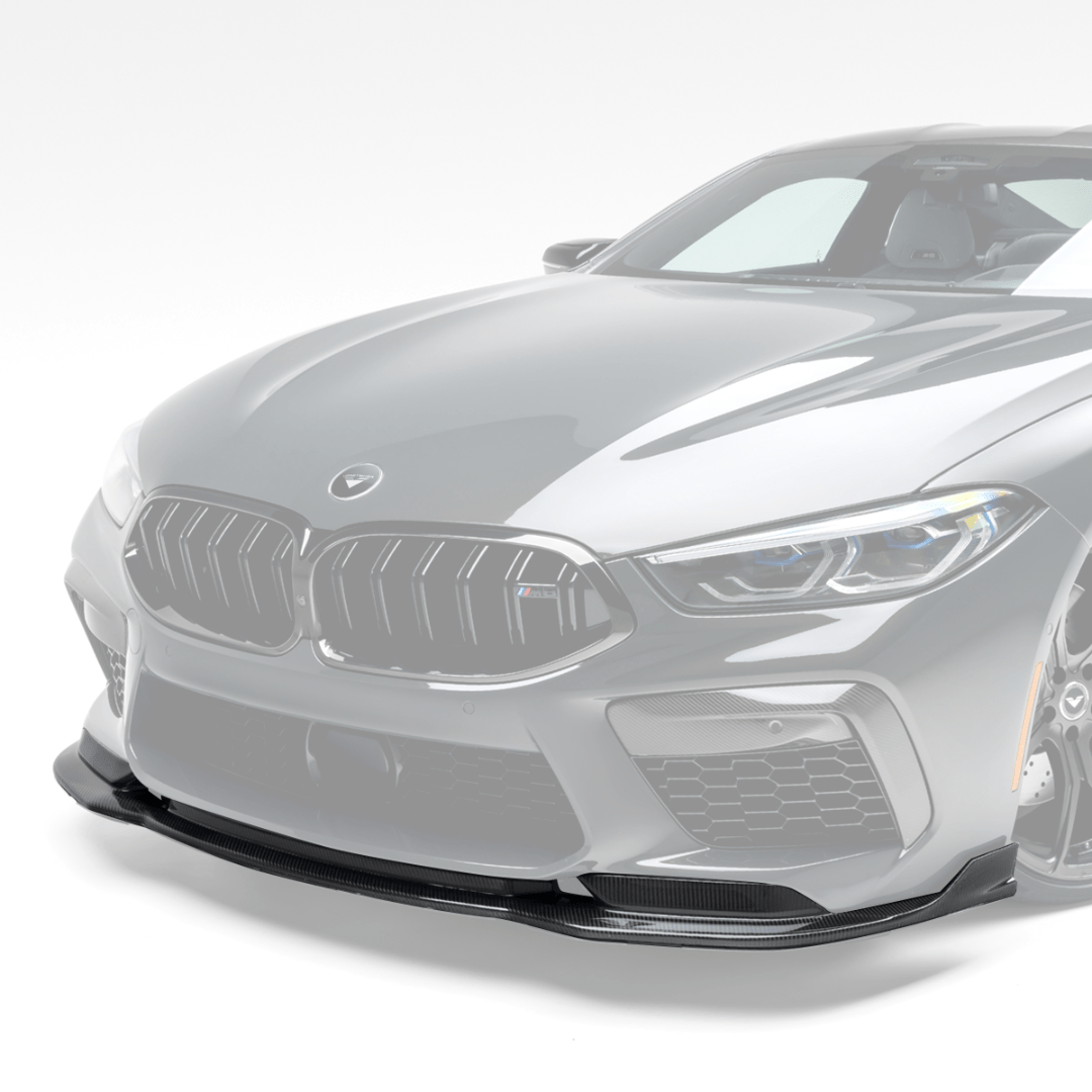 BMW F91/F92/F93 M8 VRS Aero Front Spoiler Carbon Fiber PP 2x2 Glossy - AUTOID - Front Lips & Splitters - Vorsteiner