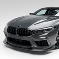 BMW F91/F92/F93 M8 VRS Aero Front Spoiler Carbon Fiber PP 2x2 Glossy - AUTOID® - Front Lips & Splitters - Vorsteiner