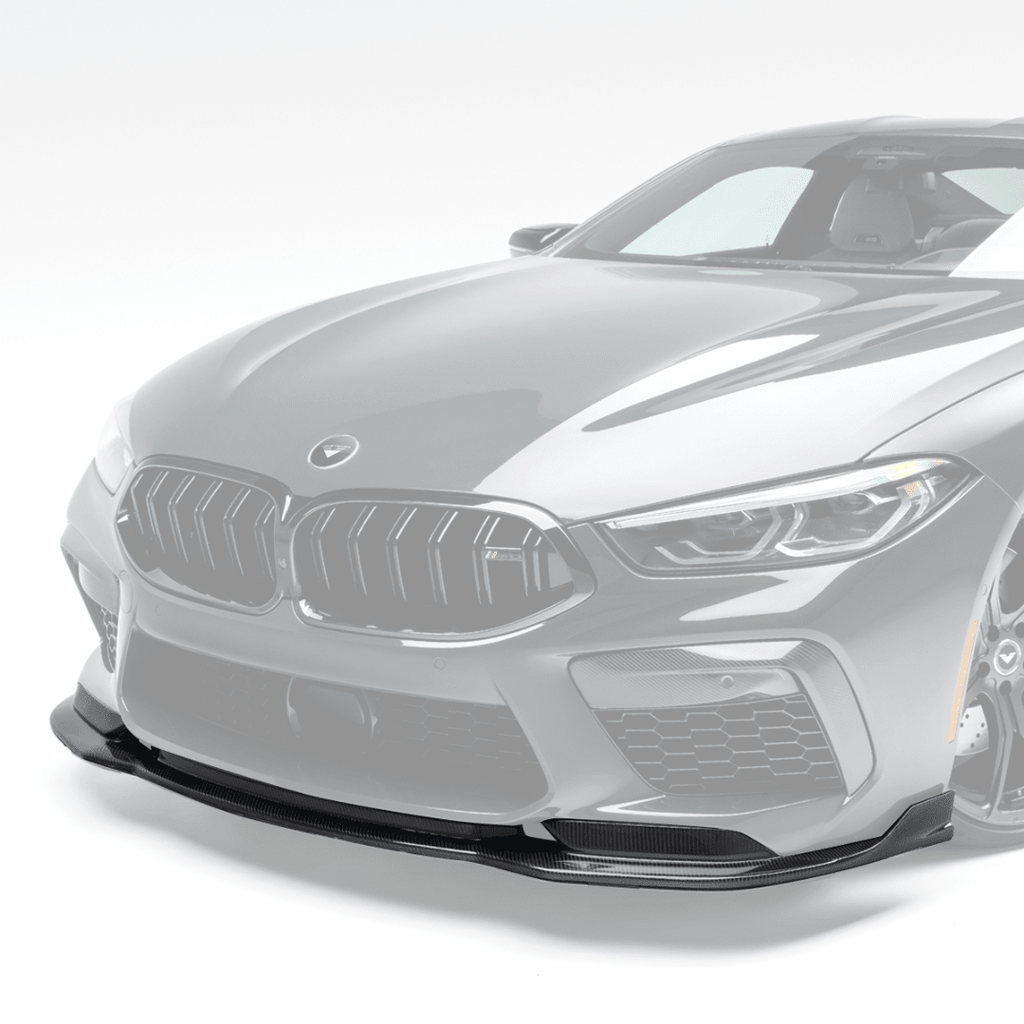 BMW F91/F92/F93 M8 VRS Aero Front Spoiler Carbon Fiber PP 2x2 Glossy - AUTOID® - Front Lips & Splitters - Vorsteiner