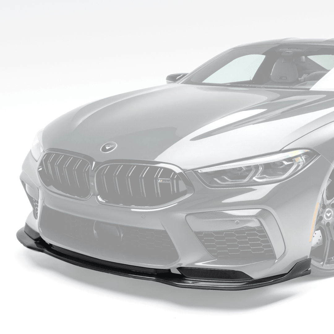 BMW F91/F92/F93 M8 VRS Aero Front Spoiler Carbon Fiber PP 2x2 Glossy - AUTOID® - Front Lips & Splitters - Vorsteiner