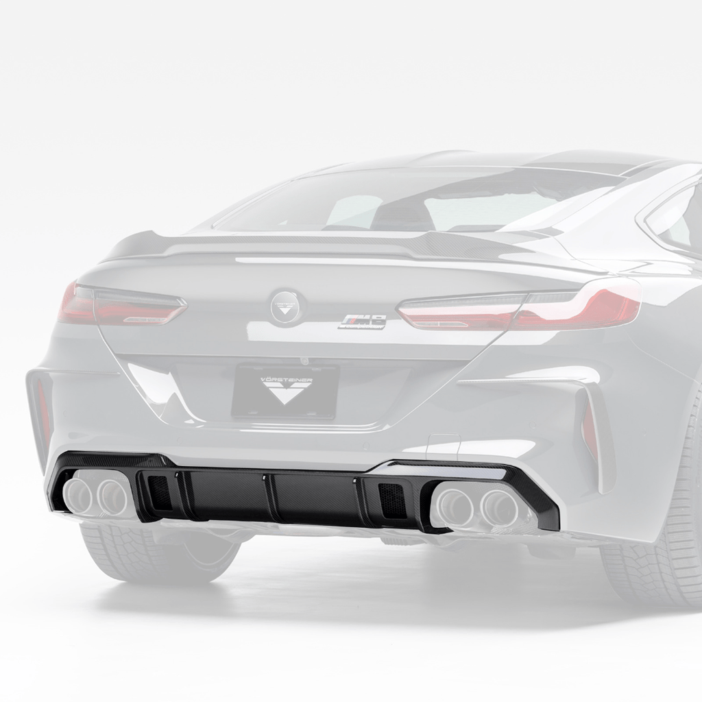 BMW F91/F92/F93 M8 VRS Aero Rear Diffuser Carbon Fiber by Vorsteiner - AUTOID - Rear Diffusers - Vorsteiner
