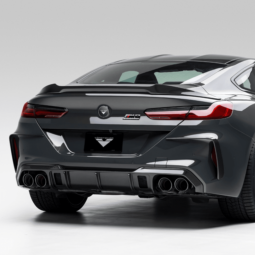BMW F91/F92/F93 M8 VRS Aero Rear Diffuser Carbon Fiber by Vorsteiner - AUTOID® - Rear Diffusers - Vorsteiner