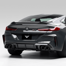 BMW F91/F92/F93 M8 VRS Aero Rear Diffuser Carbon Fiber by Vorsteiner - AUTOID® - Rear Diffusers - Vorsteiner