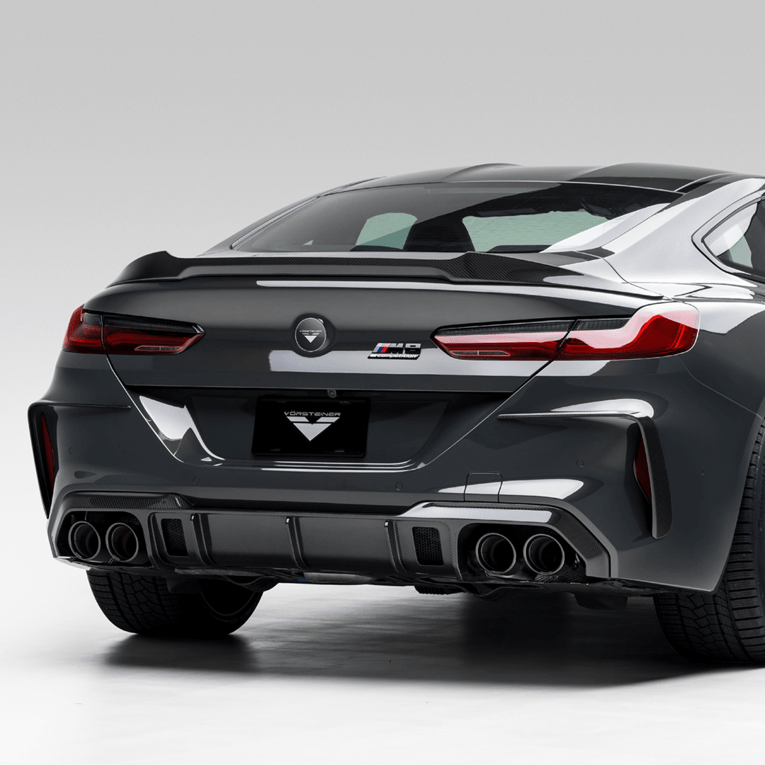 BMW F91/F92/F93 M8 VRS Aero Rear Diffuser Carbon Fiber by Vorsteiner - AUTOID® - Rear Diffusers - Vorsteiner