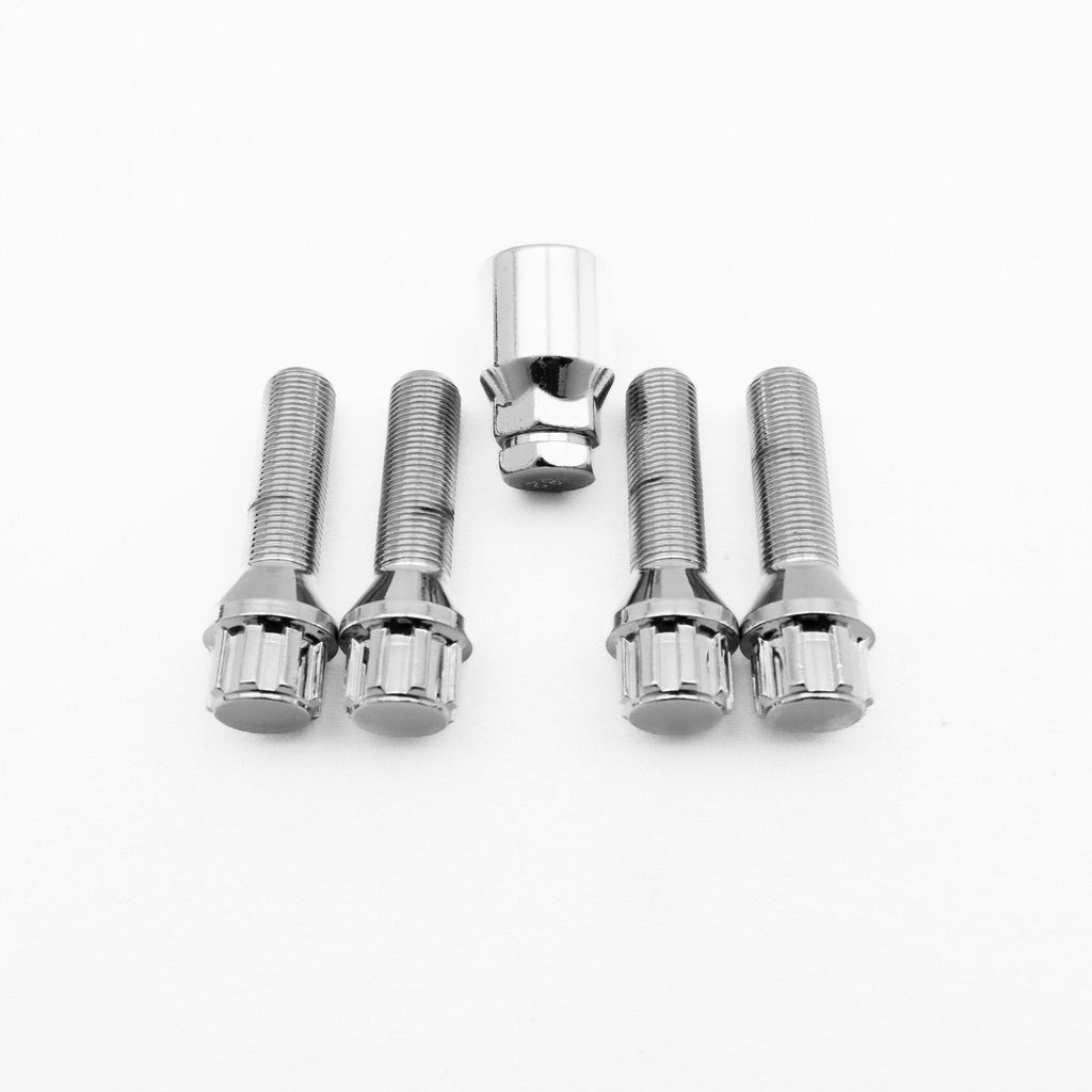 BMW G Series Bimecc 5x112 Silver Wheel Spacers Set with Bolts (2017+) - AUTOID® - Wheel Spacers - Bimecc