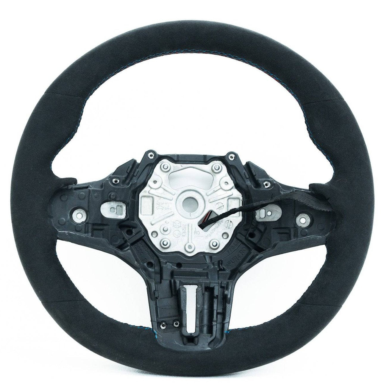 BMW G Series Full Alcantara Custom Steering Wheel by FORM - AUTOID® - Steering Wheels - FORM Industries