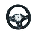 BMW G Series Full Alcantara Custom Steering Wheel by FORM - AUTOID® - Steering Wheels - FORM Industries